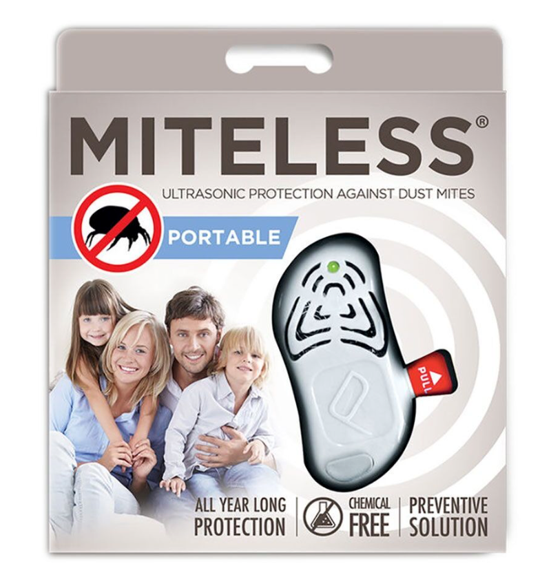 Ultraskaņas ierīce putekļu ērces atbaidīšanai MITELESS Go