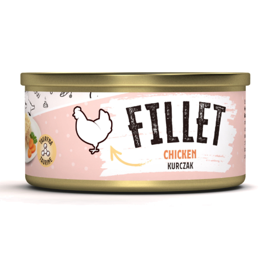 Mr. Bandit Fillet with Chicken Wet Cat Food, 80g
