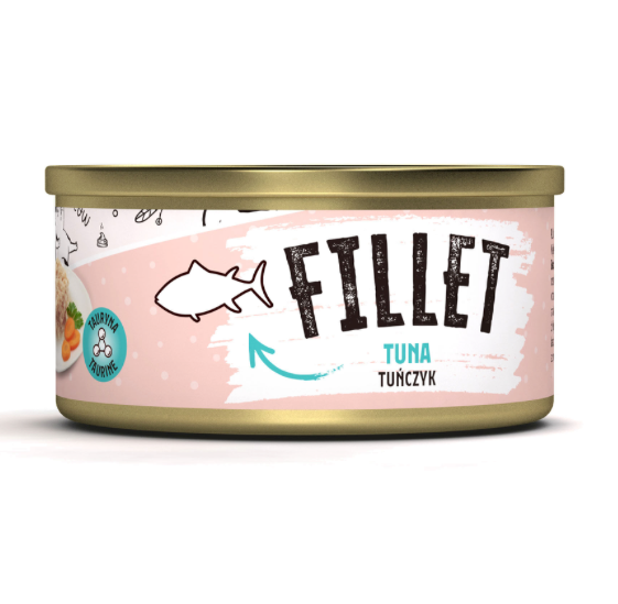 Mr. Bandit Fillet with Tuna Wet Cat Food, 80g