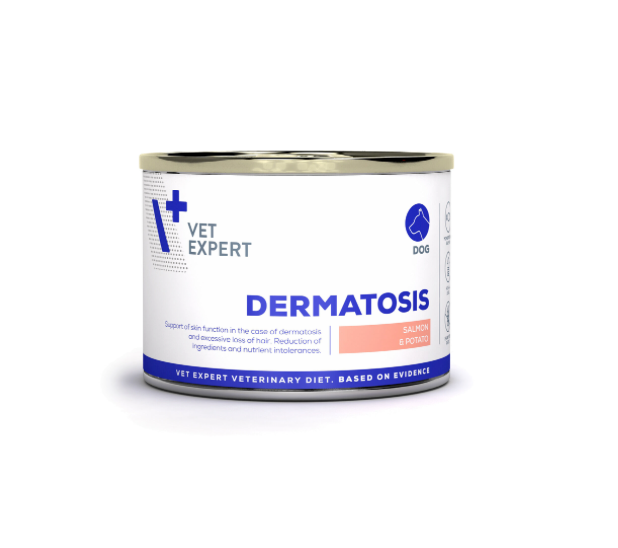Vetexpert Dermatosis Mitrā barība suņiem ar lasi, 400g