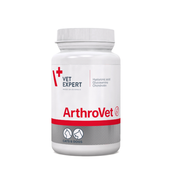 VetExpert ArthroVet Complex Petites races et chats soutiennent la fonction articulaire, 60 gélules