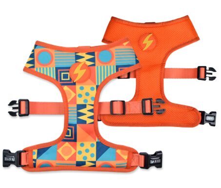Dashi TERRACOTTA Reversible Neo Mesh Harnesses For Dogs and Cats