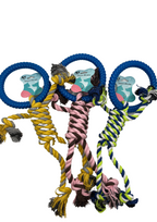 Suņa rotaļlieta-virve