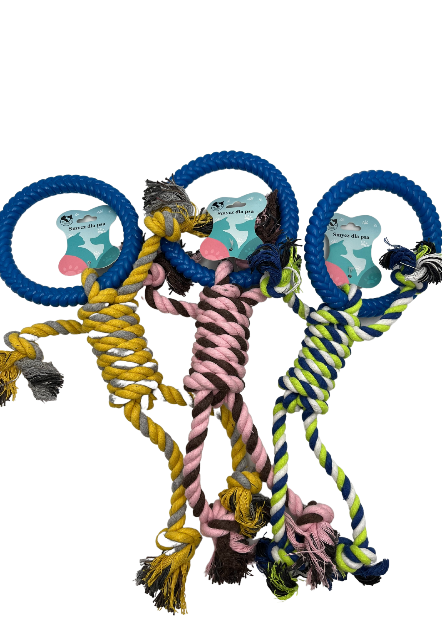 Suņa rotaļlieta-virve