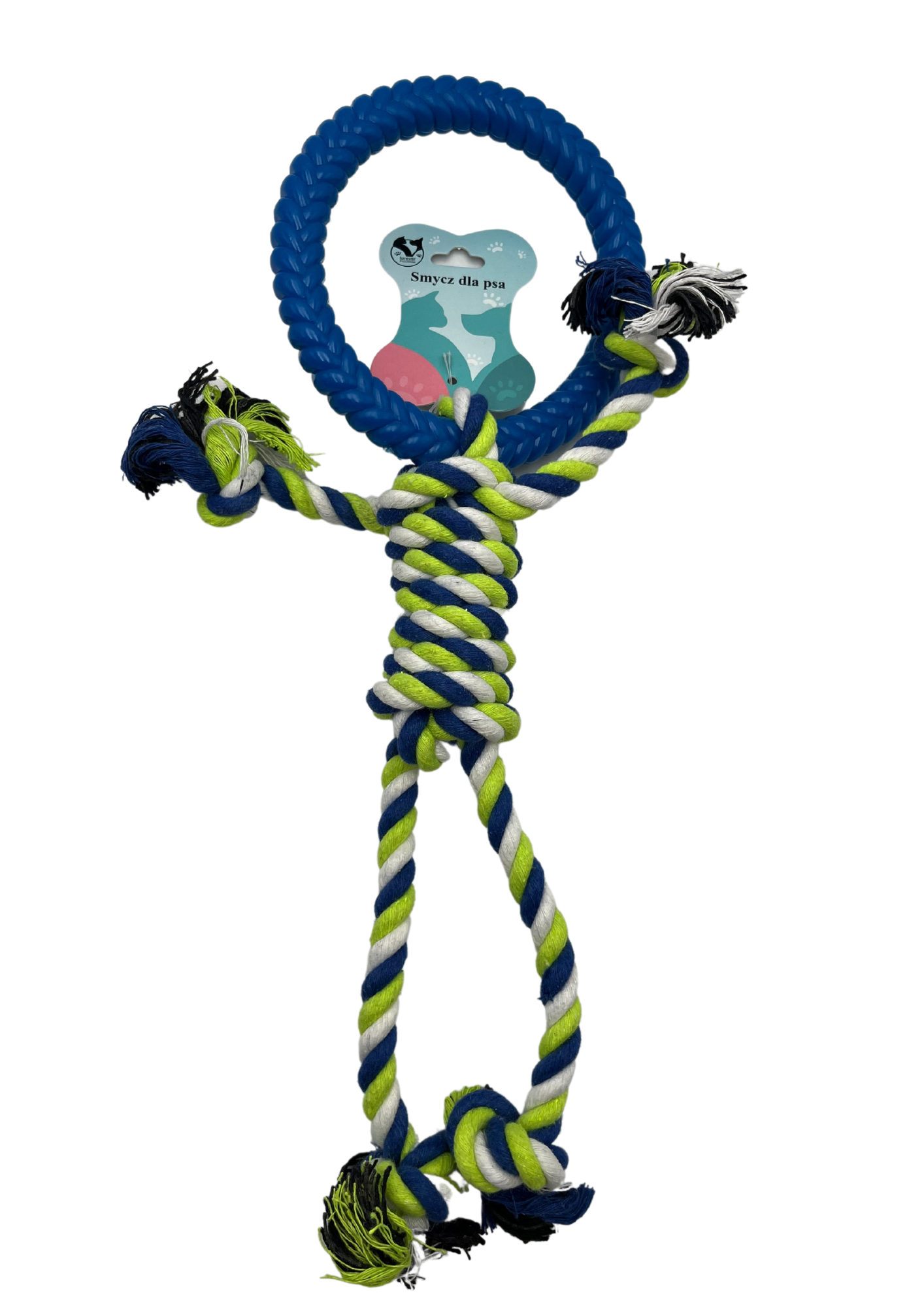 Suņa rotaļlieta-virve