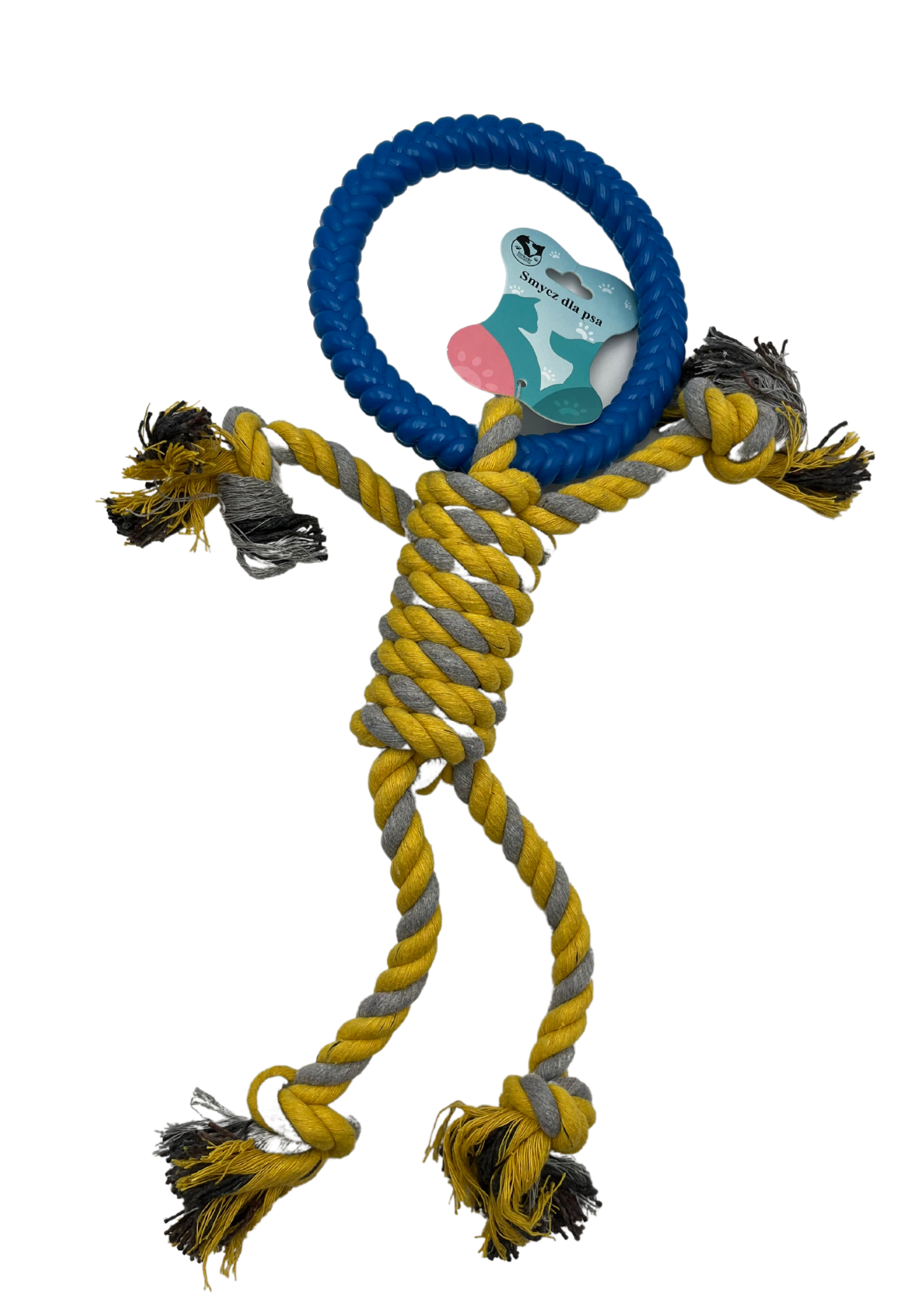 Suņa rotaļlieta-virve