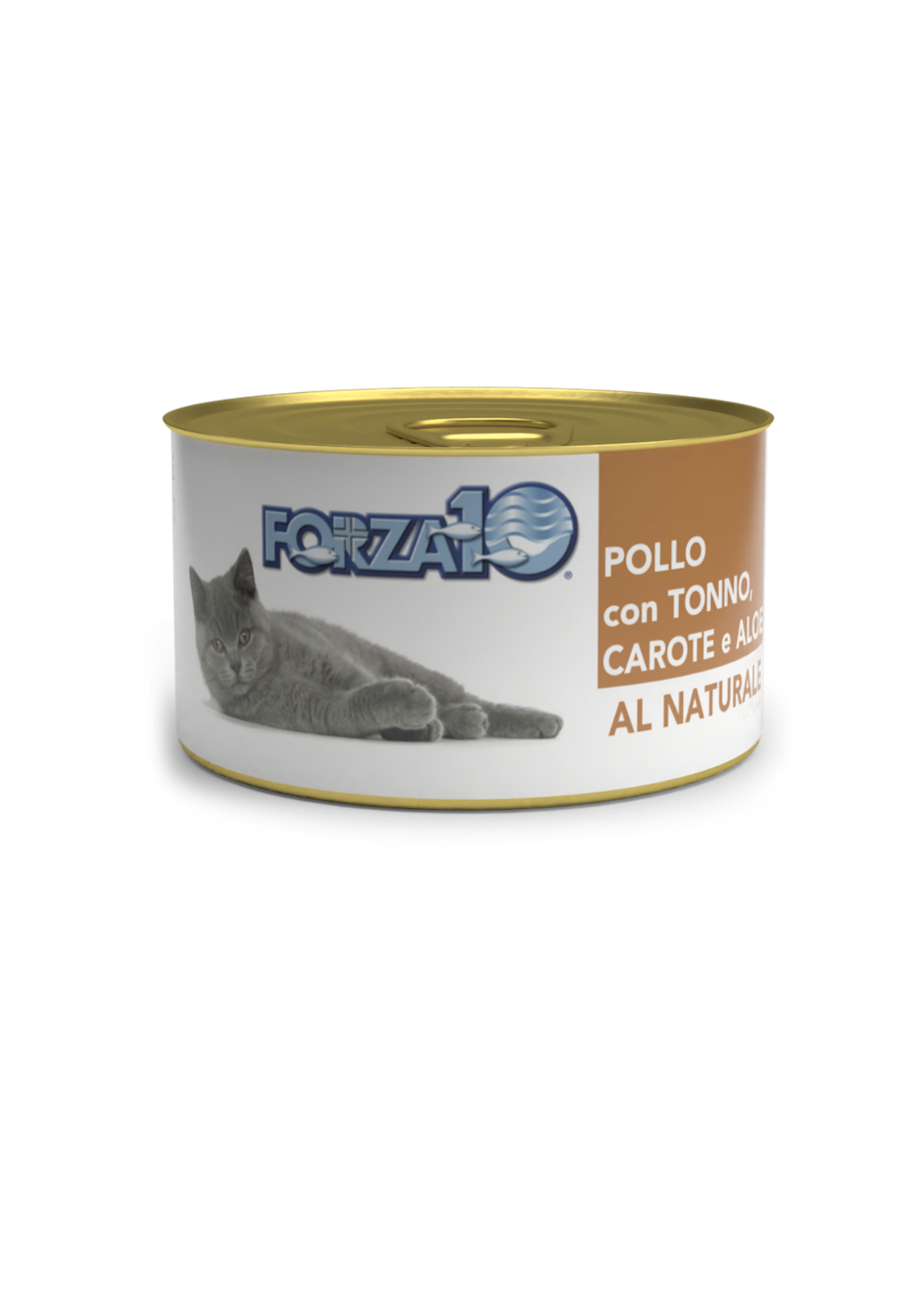 Forza10 Cat Adult Chicken with Tuna, Carrots and Aloe au naturel, Wet food, 75g