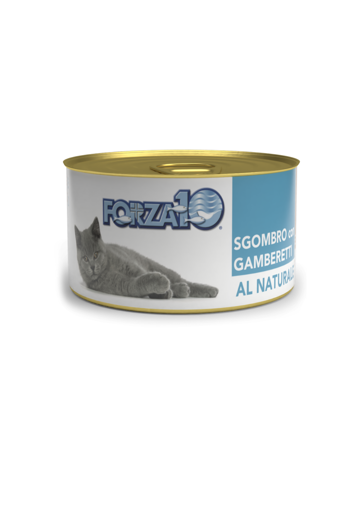 Forza10 Natural Mitrā barība kaķiem ar makreli un garnelēm, 75g
