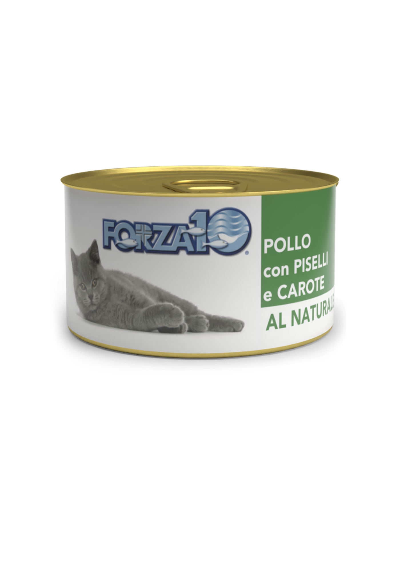 Forza10 Natural Mitrā barība kaķiem ar vistu, zirņiem un burkāniem , 75g