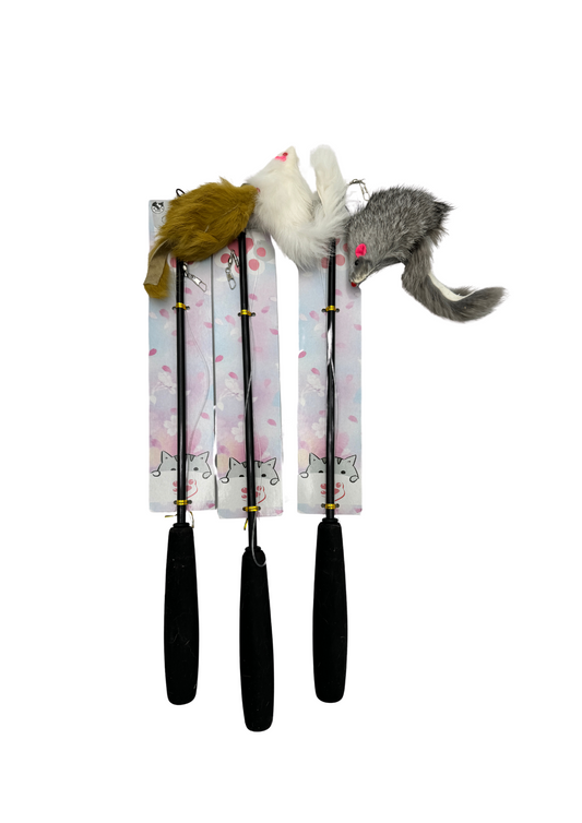 Cat Mouse On a Stick
