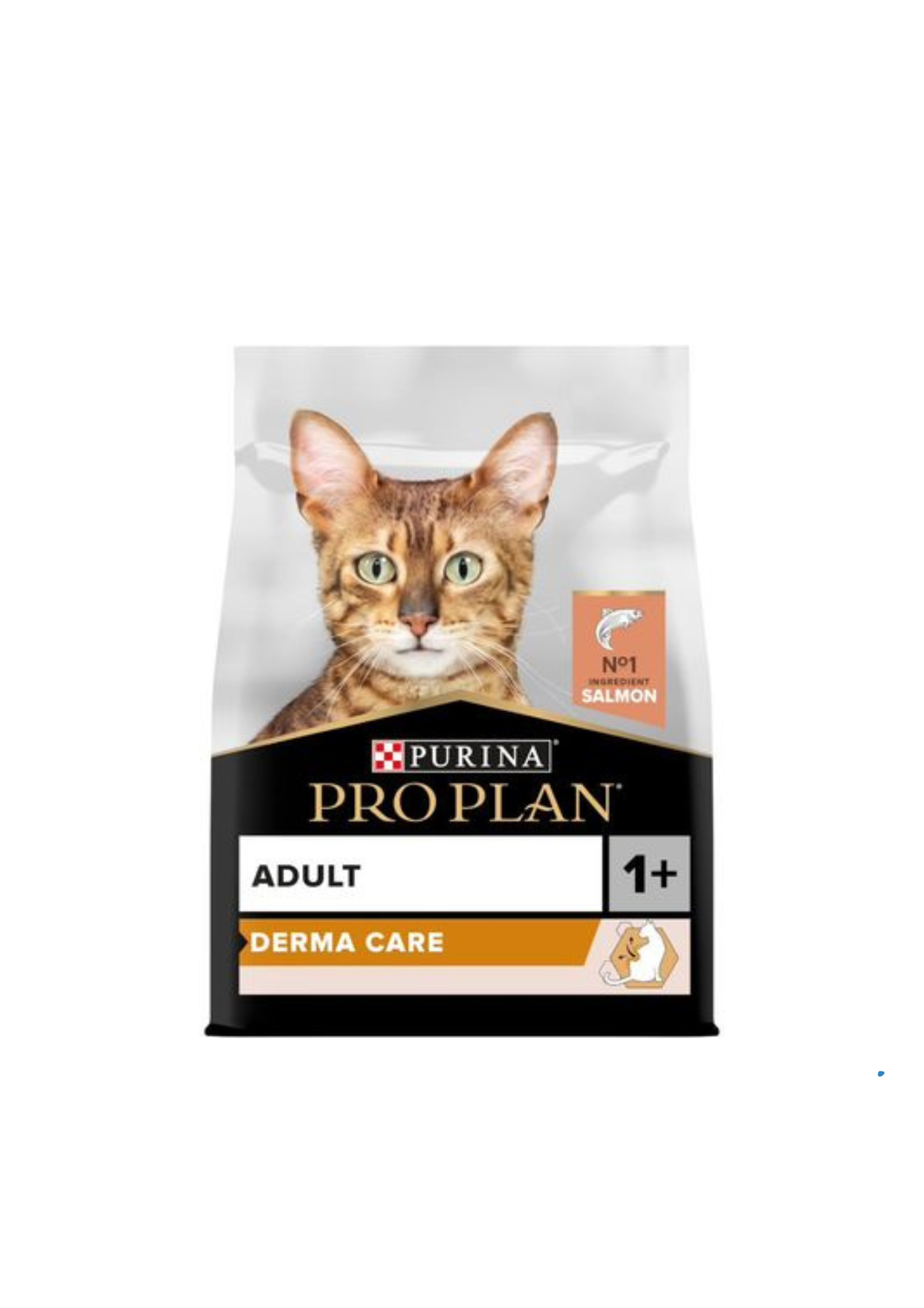Purina PRO PLAN® Adult Derma Care Trockenfutter für Katzen mit Lachs, 1,5 kg