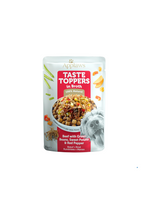 Applaws Taste Toppers Beef with Green Beans, Sweet Potato & Red Pepper in Broth, 85 g