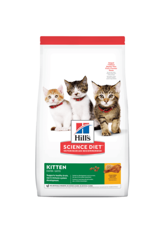 HILL'S SCIENCE PLAN Feline Kitten Dry Food With Chicken, 300g