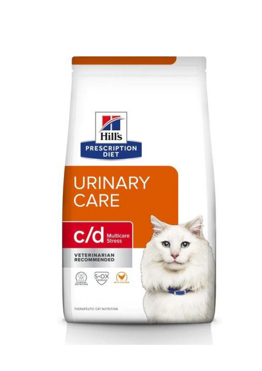 Hill's c/d Multicare Stress Cat Dry Food With Chicken, 8kg