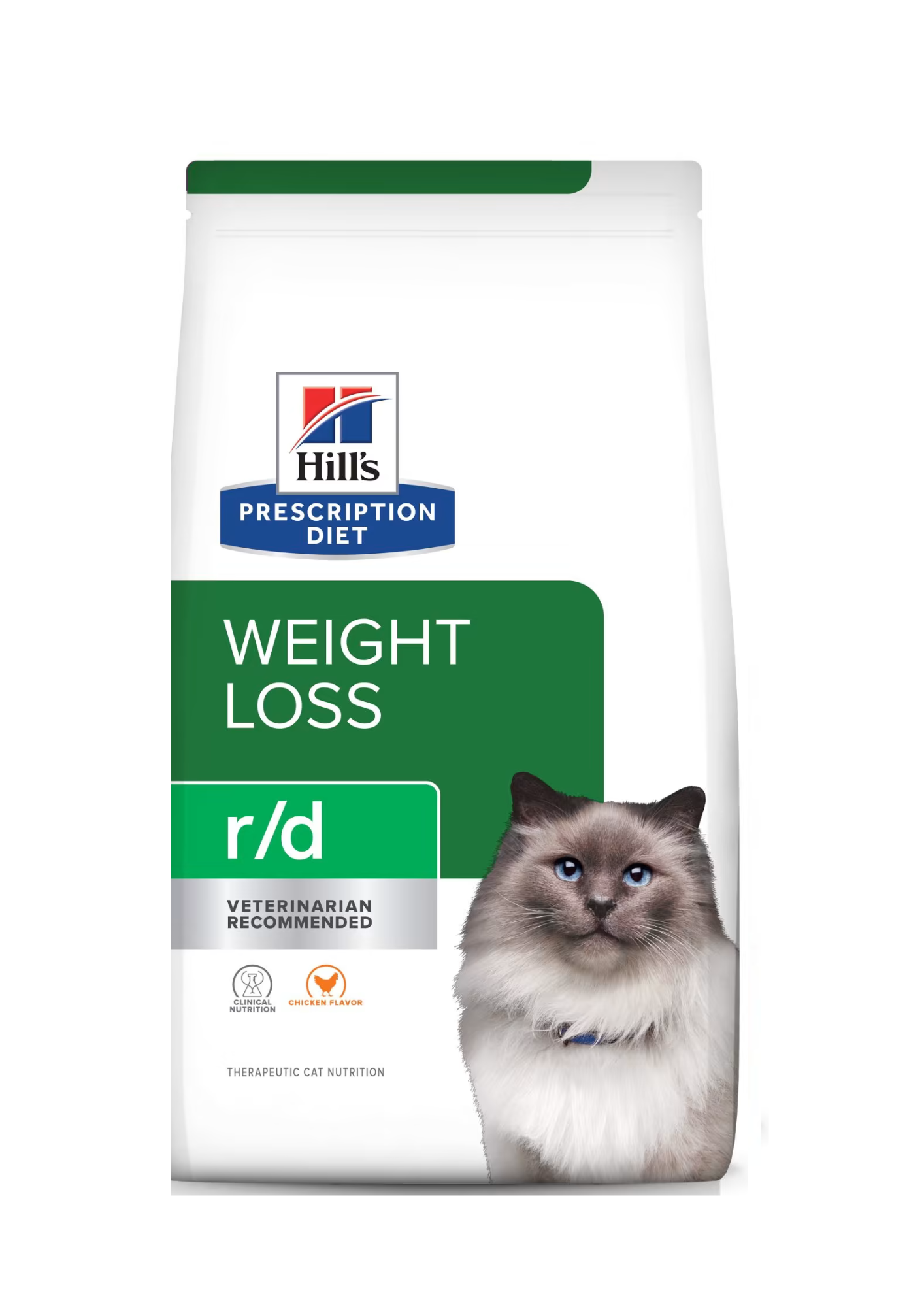 Hill's PRESCRIPTION DIET r/d Sausā barība kaķiem ar vistu svara kontrolei, 1,5kg