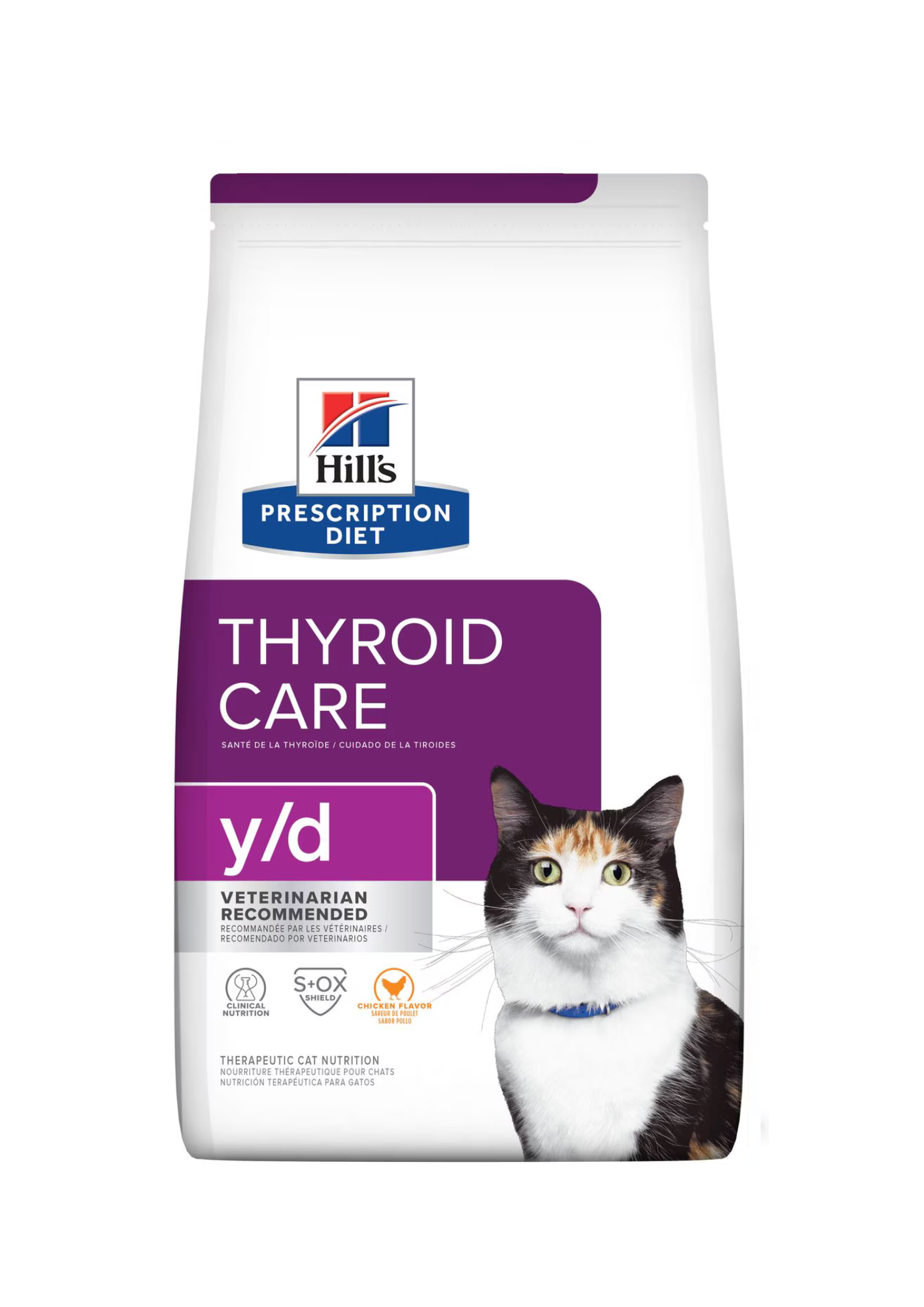 Hill's y/d Thyroid Care Cat Dry Food, 1,5kg