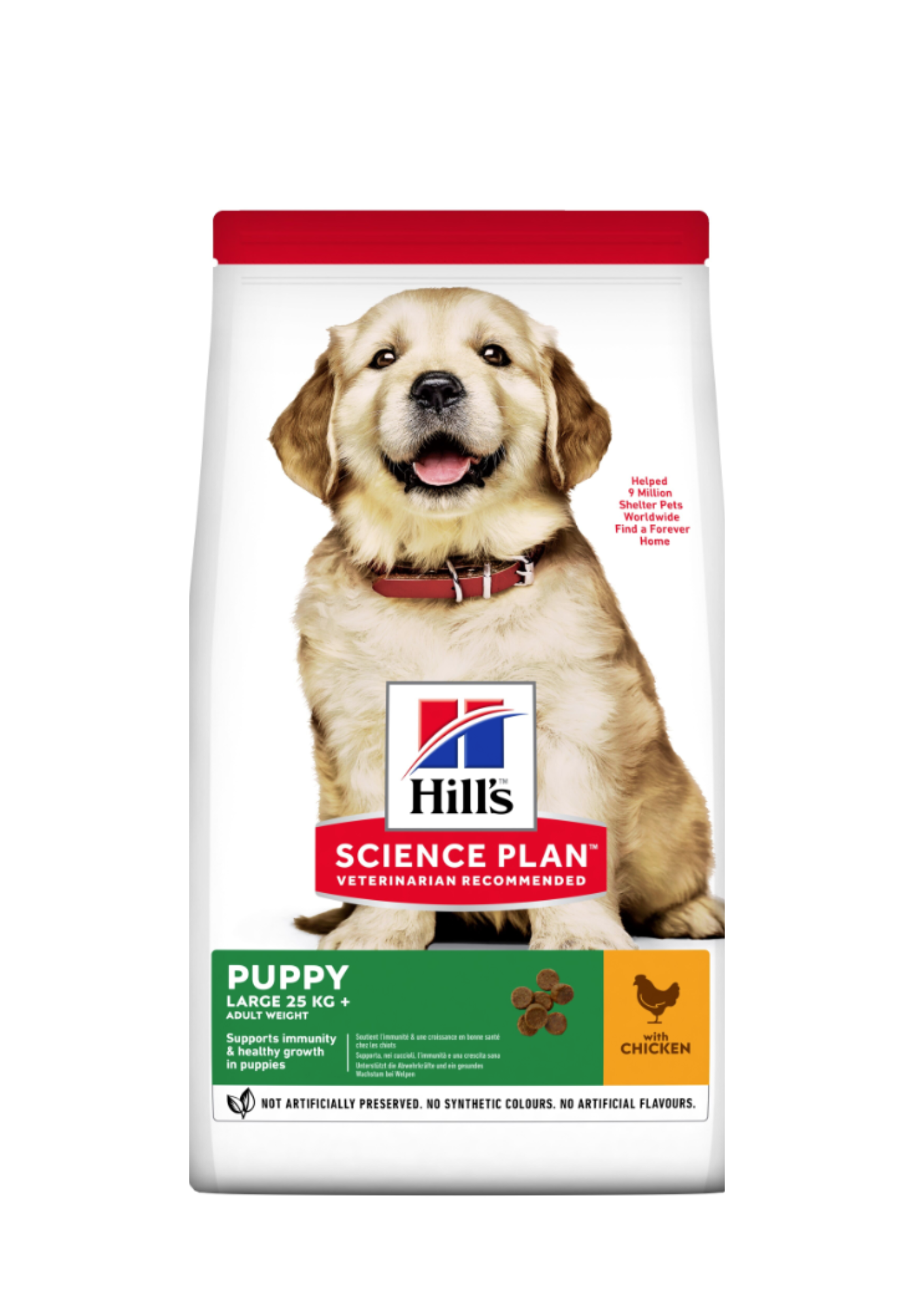 Hill's Science Plan Large Breed Puppy Dry Food With Chicken, 14.5 kg