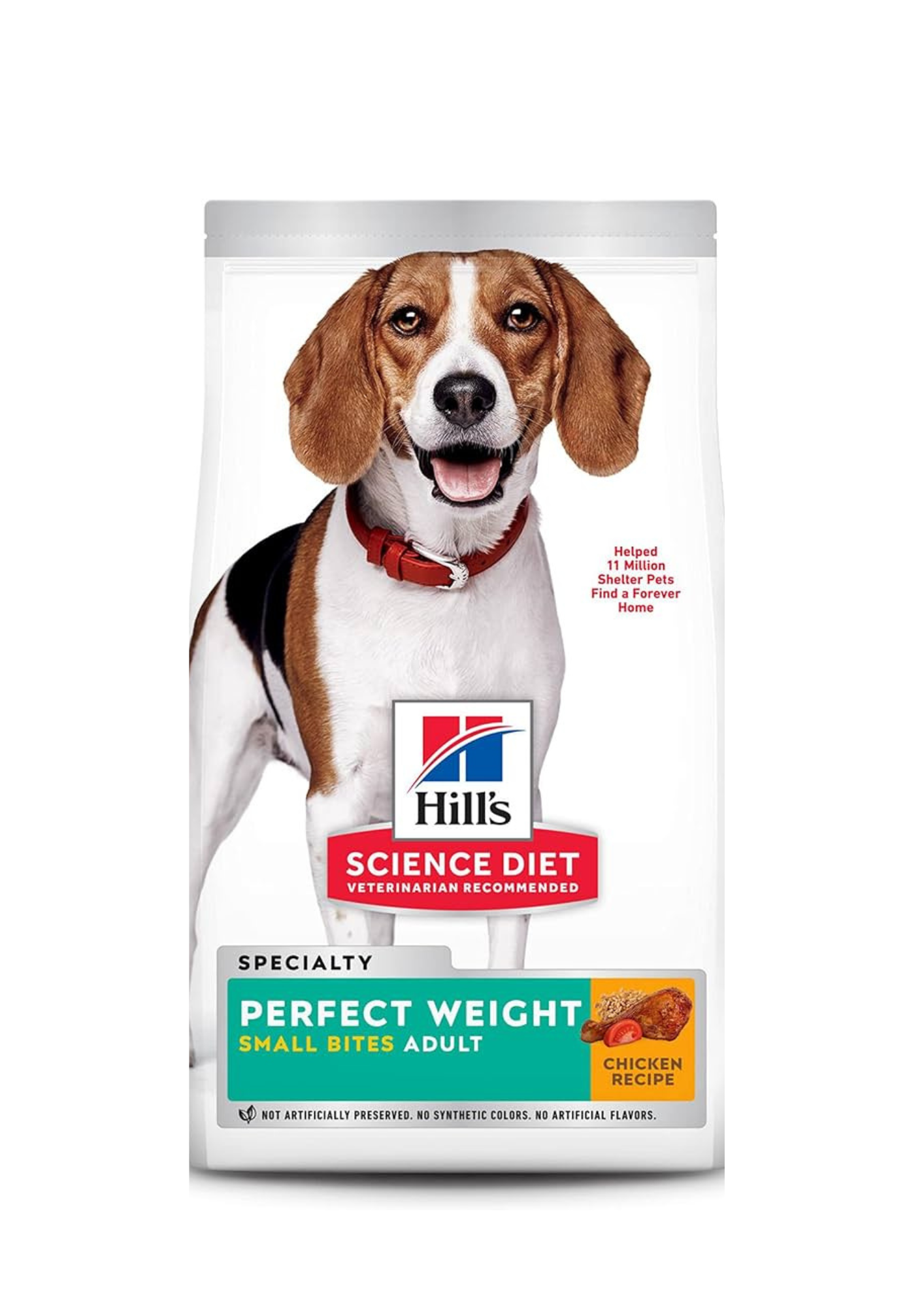 HILL'S SCIENCE PLAN Perfect Weight Medium Adult Dry Dog Food with Chicken, 12kg