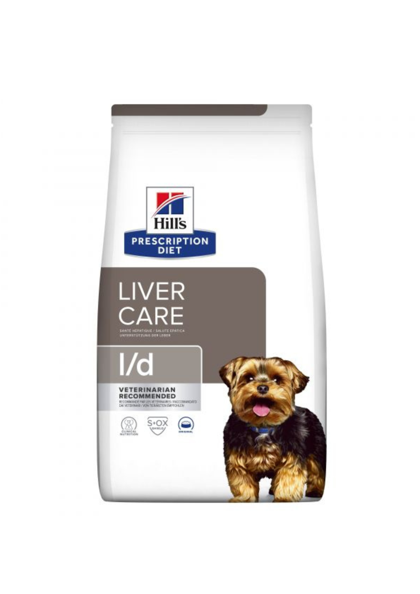 Hill's Prescription Diet l/d Liver Care Sausā barība suņiem ar olām aknu darbības veicināšanai, 1,5kg
