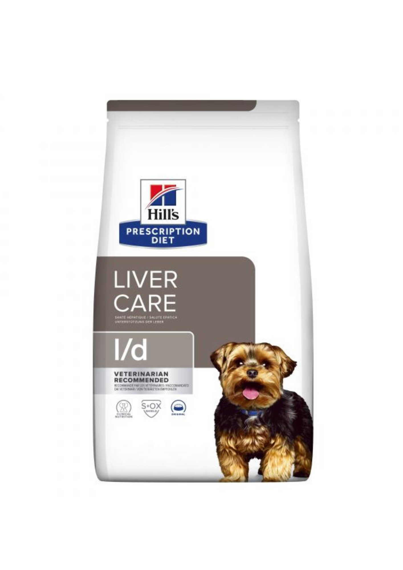 Hill's l/d Liver Care Trockenfutter für Hunde mit Eiern, 10 kg