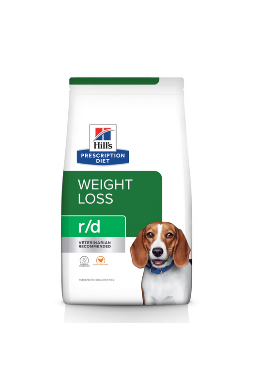 Hill's Prescription Diet r/d Weight Loss Sausā barība suņiem ar vistu svara zaudēšanai, 1,5kg