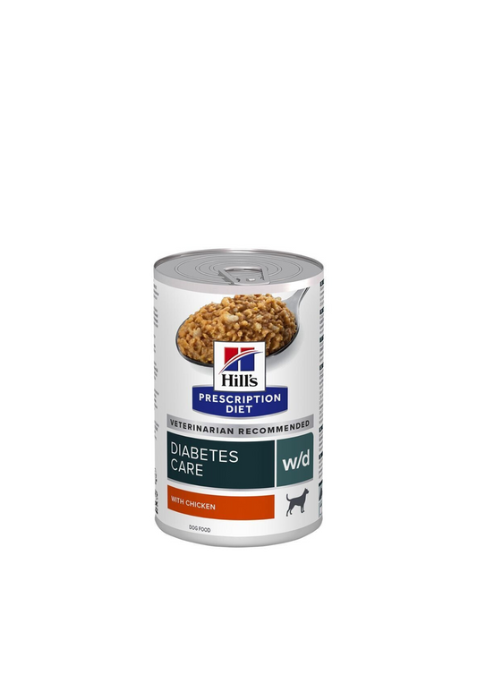 Hill's w/d Diabetes Care Wet Dog Food With Chicken, 370g