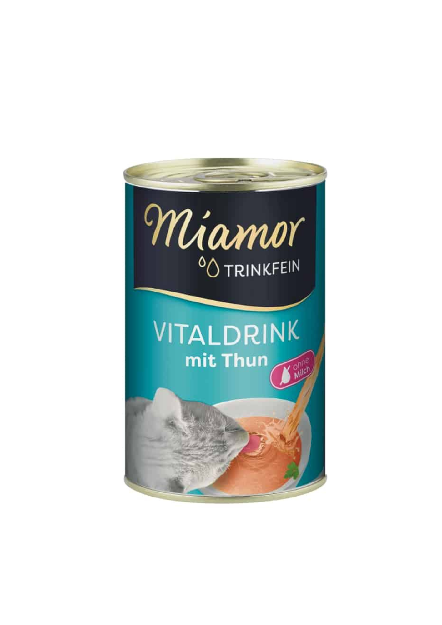Miamor Trinkfein Vital Drink Soupe pour chat au thon, 135 ml
