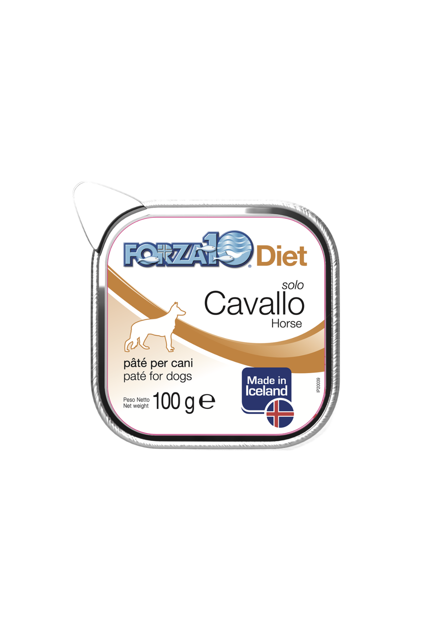 Forza10 Solo Diet Mitrā barība suņiem ar zirgu, 100g