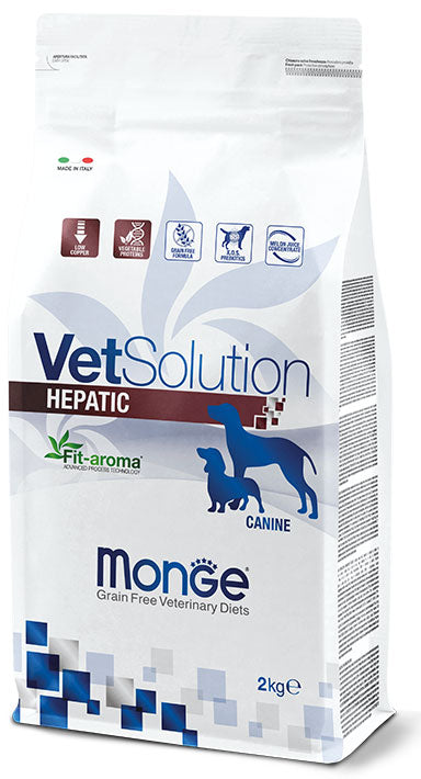 Monge VetSolution Canine Hepatic 2 kg Dry Dog Food