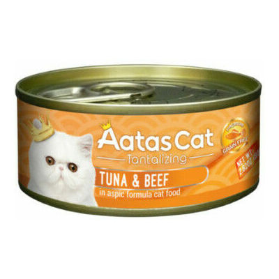 Aatas Cat Tantalizing Tuna&Beef For Cat, 80g