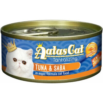 Aatas Cat Tantalizing Tuna&Saba 80g - konservi kaķiem