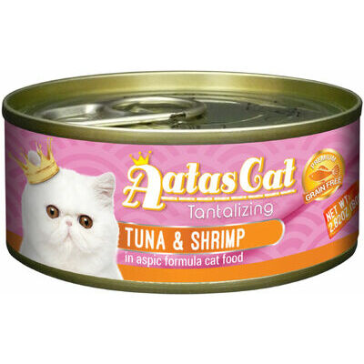 Aatas Cat Tantalizing Tuna&Shrimp 80g - konservi kaķiem