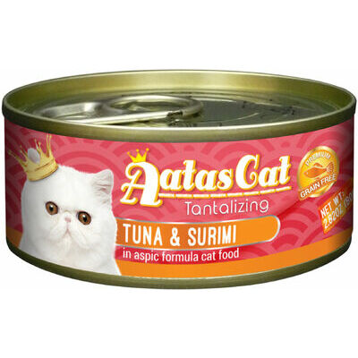 Aatas Cat Tantalizing Tuna&Surimi For Cat, 80g
