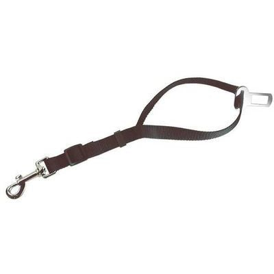 Car Safety Belt Adapter for Dog Harness Black Colour