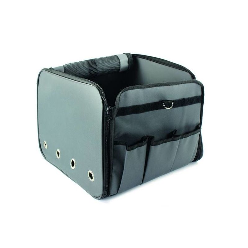 Auto sēdeklis suņiem Pet Car Seat 36x36x24cm grey
