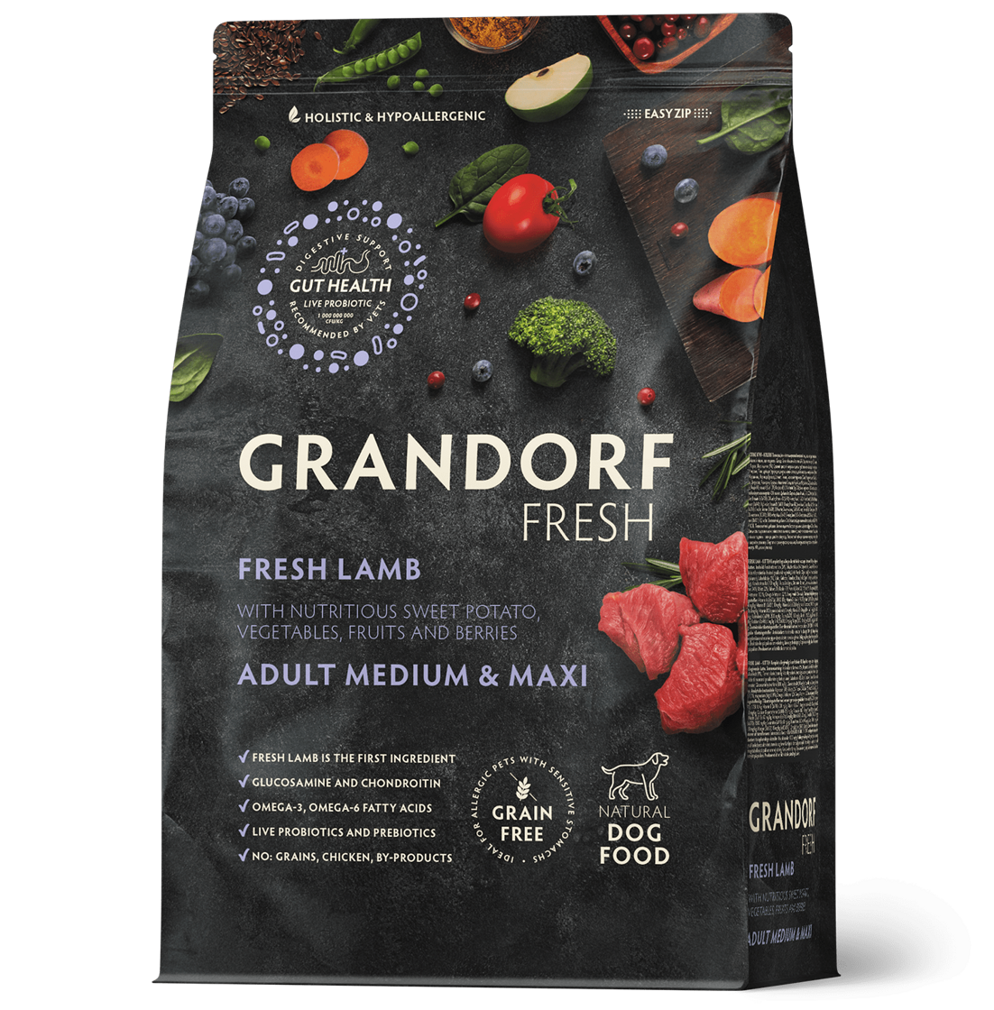 Grandorf Lamm Vuxen Medium & Maxi Raser 10kg