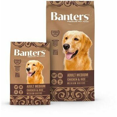 BANTERS Adult medium chicken&rice 3 kg