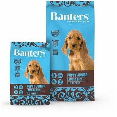 BANTERS Puppy junior lamb&rice 3 kg