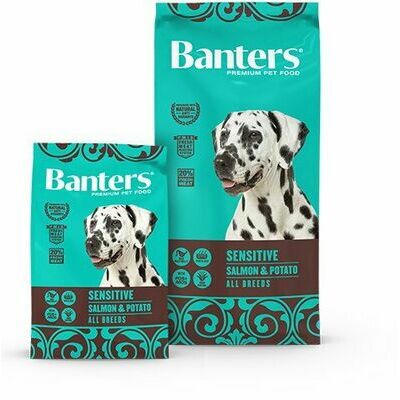 BANTERS Sensitive salmon&potato 3 kg