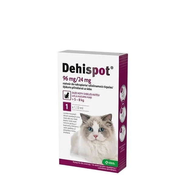 KRKA Dehinel 230 mg / 20 mg Filmtabletten für Katzen