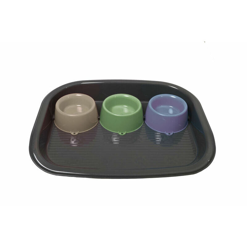Bowl Trio cm 52x41x9 h - lt. 0,90 in Random Colours
