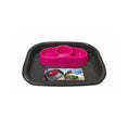 Load image into Gallery viewer, Pet Bowl TRIS with Tray, dimensions 52x41x9 cm (height) - 1.00 liters
