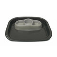 Load image into Gallery viewer, Pet Bowl TRIS with Tray, dimensions 52x41x9 cm (height) - 1.00 liters
