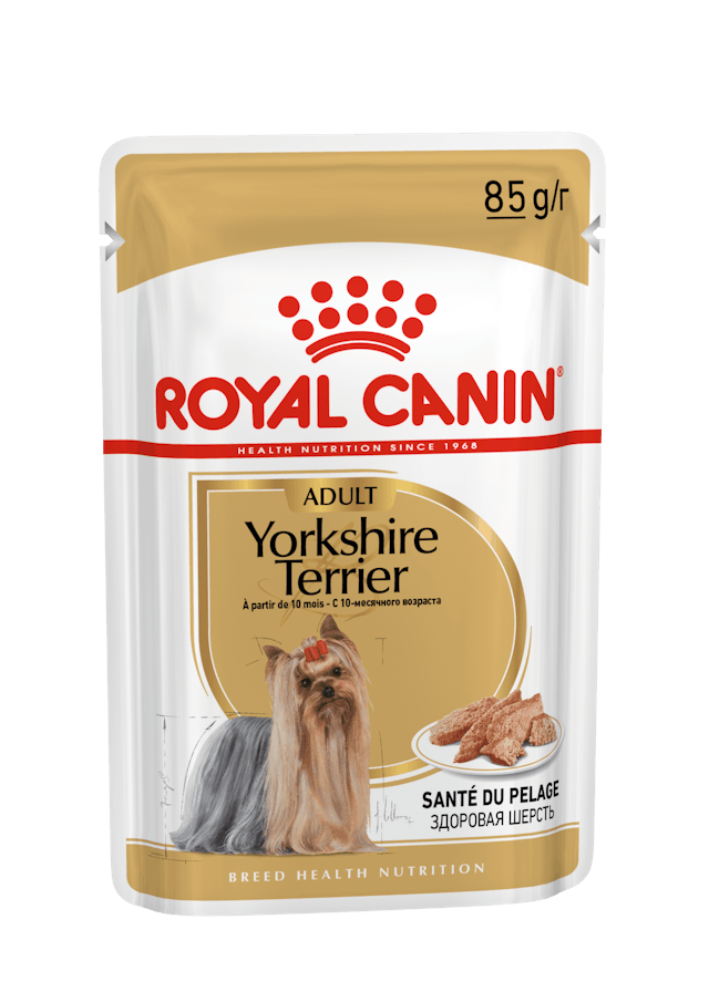 ROYAL CANIN® Yorkshire Terrier Loaf, Wet Dog Food, 85g