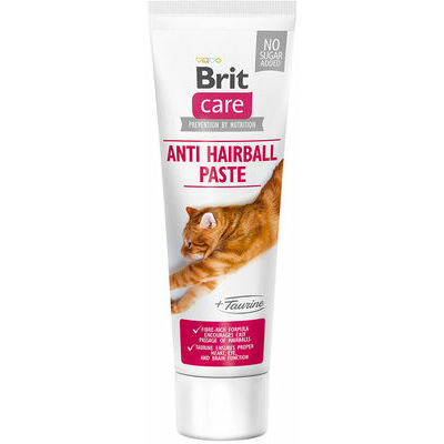 Brit Care Cat Paste Anti Hairball Pasta kaķiem ar taurīnu, 100ml