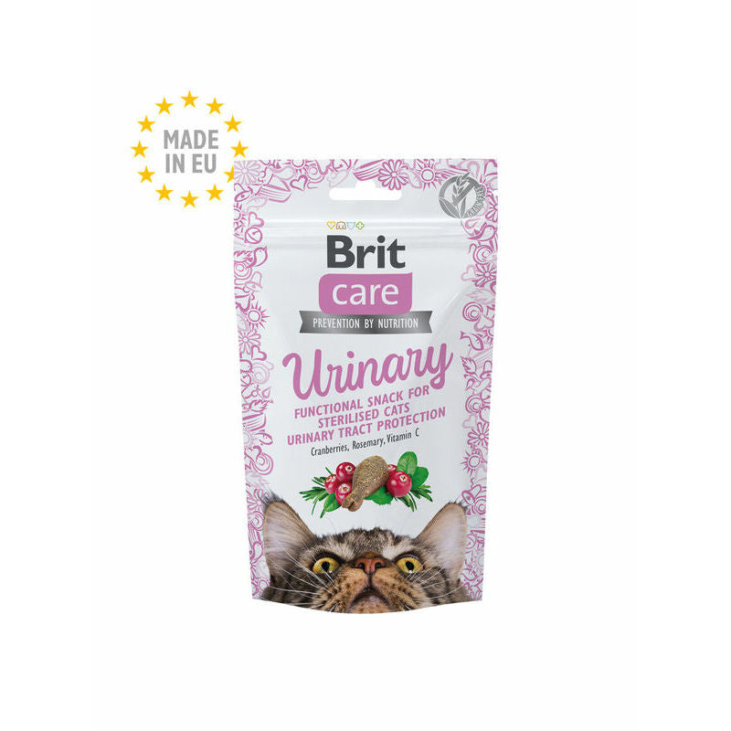 Brit Care Cat Snack Urinario Con Pavo, Arándanos Y Romero, 50g