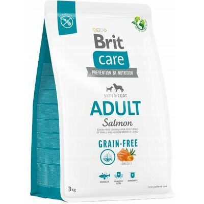 Brit Care GF Adult Salmon Dry Dog Food 3kg