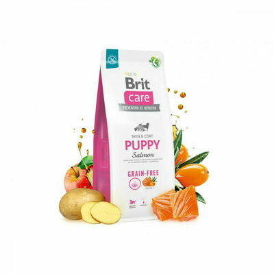 Brit Care GF Puppy Salmon Dry Dog Food 1kg