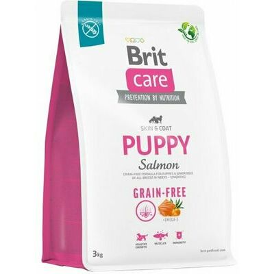 Brit Care GF Puppy Salmon Dry Dog Food 3kg