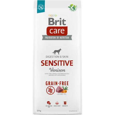 Brit Care GF Sensitive Venison 12 kg barība suņiem